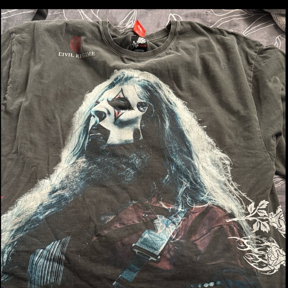 SOLD—Civil Regime x Slipknot “#4 Jim Root Dungeon Tee